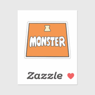 Pikamee-Kostüm, Monster Aufkleber