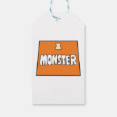 Pikamee-Kostüm, Monster Geschenkanhänger (Rückseite)