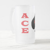 Pikass Mattglas Bierglas (Vorderseite Links)