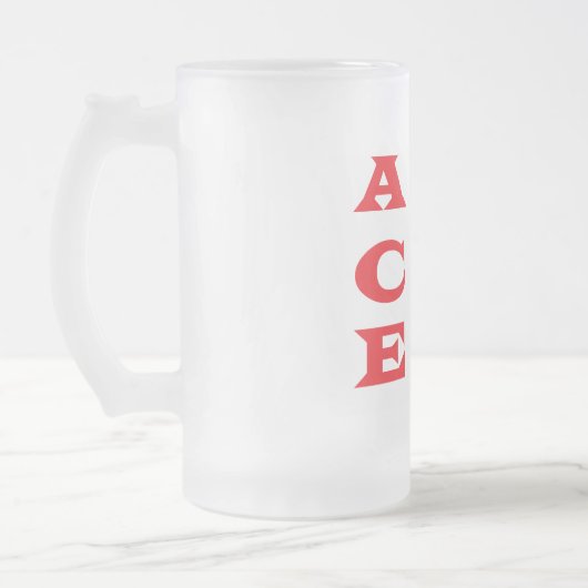 Pikass Mattglas Bierglas (Links)