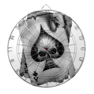 Pikass-Schädel Dartscheibe