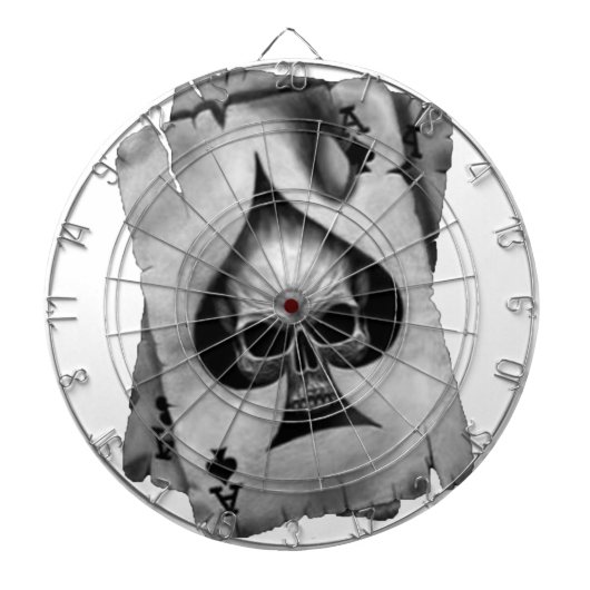 Pikass-Schädel Dartscheibe (vorne)