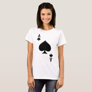 Pikass-Spielkarte-Halloween-Kostüm-Spiel T-Shirt
