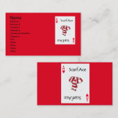 Pikass-Spielkarten Visitenkarte (Vorne/Hinten)