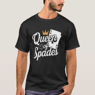 Pikdame Casino Kartenspiel Poker Spieler T-Shirt