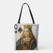 Pikdame Ölmalerei Tasche (Rückseite)