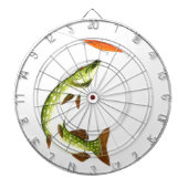 Pike Angeln Dartscheibe (vorne)
