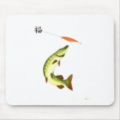 Pike Angeln Mousepad (Vorne)