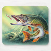 PIKE, DAS MOUSEPAD FISCHT (Vorne)