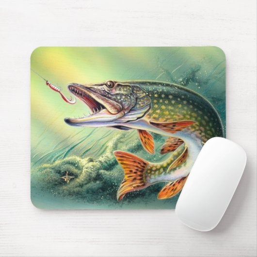 Pike, das Mousepad fischt (Mit Mouse)