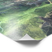 Pike Fish Fotodruck (Ecke)