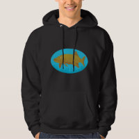 Pike Fish Mens Hoodie