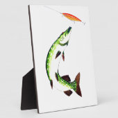 Pike fishing and fly fishing fotoplatte (Seite)