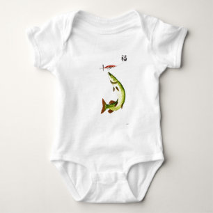 Pike Fishing Baby Strampler