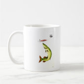Pike Fishing Kaffeetasse (Links)