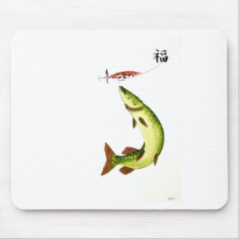 Pike Fishing Mousepad
