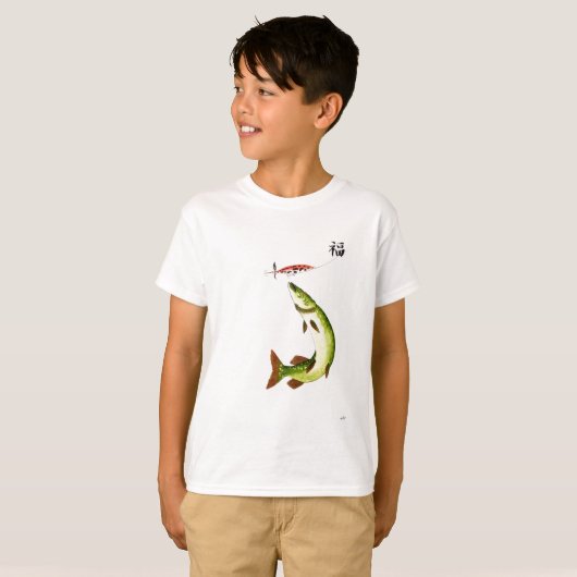 Pike Fishing T-Shirt (Vorne ganz)