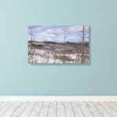Pike Forest Canvas Print Leinwanddruck (Insitu (Holzboden))