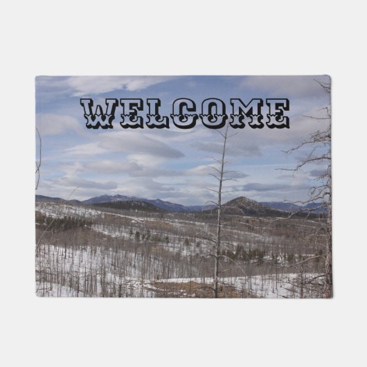 Pike Forest Doormat Fußmatte (Vorderseite)