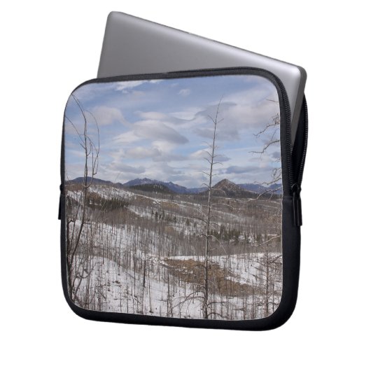 Pike Forest Laptop Sleeve (Vorderseite Links)