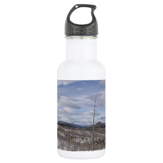 Pike Forest Water Flasche Edelstahlflasche (Vorderseite)