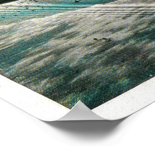 Pike Front and Long Beach, Kalifornien Poster (Ecke)