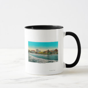 Pike-Front und Long Beach, Kalifornien Tasse