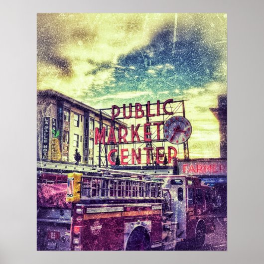 Pike Market Poster (Vorne)