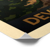 Pike National Forest - Devil's Head Outlook V01 Poster (Ecke)