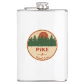 Pike National Forest Flachmann (Vorderseite)