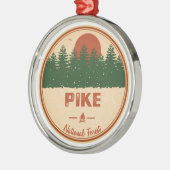 Pike National Forest Ornament Aus Metall (Links)