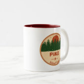 Pike National Forest Zweifarbige Tasse (VorderseiteRechts)