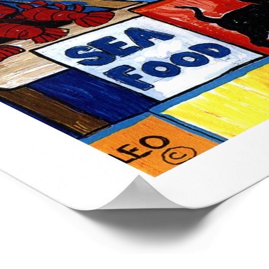 Pike Place Fish Co. Poster (Ecke)