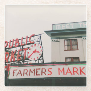 Pike Place Market Glasuntersetzer