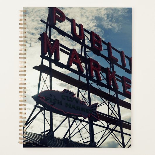 Pike Place Market in Seattle Planer (Vorderseite)
