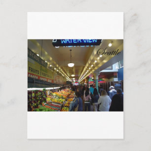 Pike Place Market Postkarte