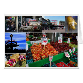 Pike Place Market, Seattle, Card