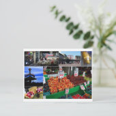 Pike Place Market, Seattle Postcard Postkarte (Stehend Vorderseite)