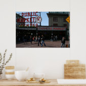 Pike Place Market, Seattle Washington Poster (Küche)