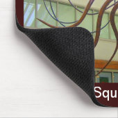 Pike Place Public Market Gigant Tintenfisch Seattl Mousepad (Ecke)