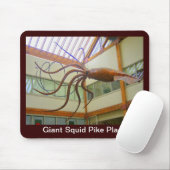 Pike Place Public Market Gigant Tintenfisch Seattl Mousepad (Mit Mouse)