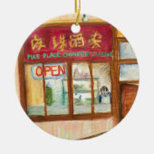 Pike Place Restaurants Ornament (Seattle, WA) (Vorne)