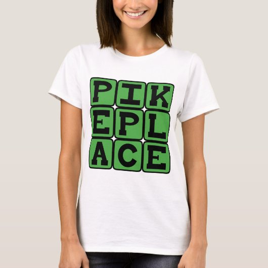 Pike Place, Seattle Marketplace T-Shirt (Vorderseite)