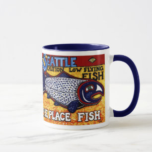Pike-Platz-Fische Tasse