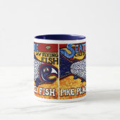 Pike-Platz-Fische Tasse (Zentrum)