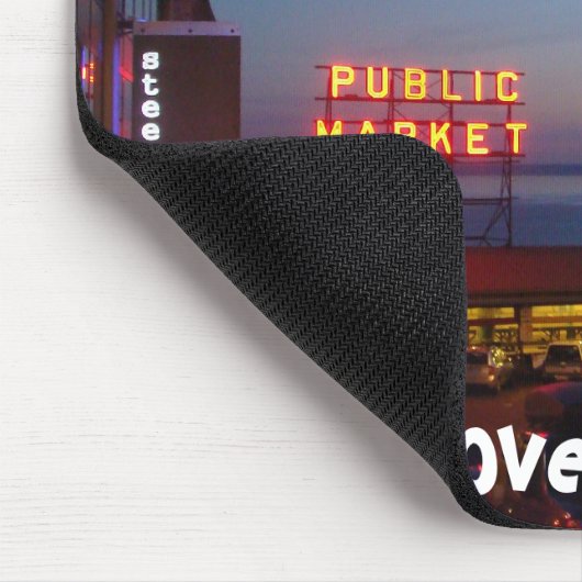 Pike-Platz-Markt Mousepad (Ecke)