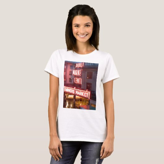 Pike-Platz-Markt T-Shirt (Vorne ganz)
