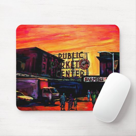 Pike-Platz Mousepad (Mit Mouse)