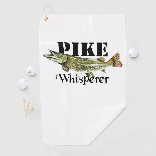 Pike Whisperer Light Golfhandtuch (Insitu)
