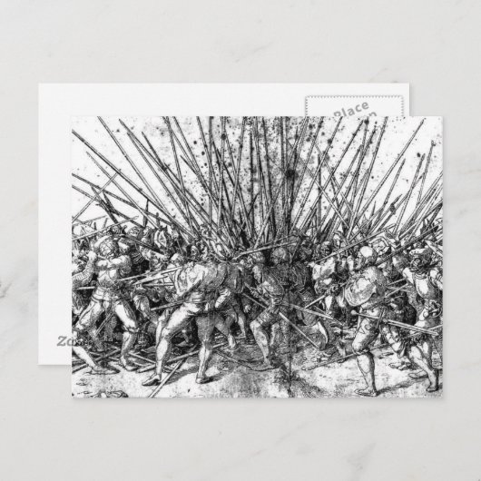 Pikemen Postkarte (Vorne/Hinten)